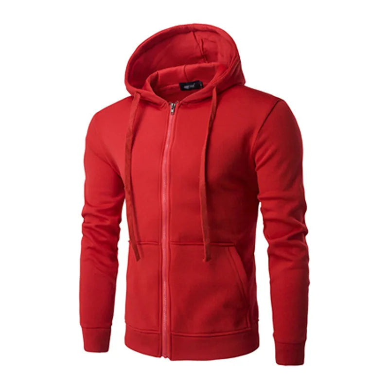 Men Sweatshirts Long Sleeve Jacket Hoodie