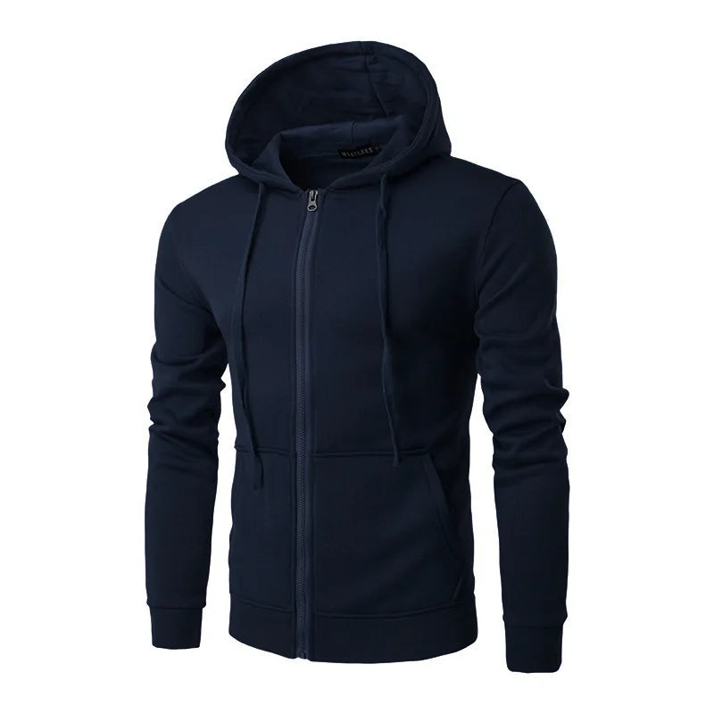 Men Sweatshirts Long Sleeve Jacket Hoodie