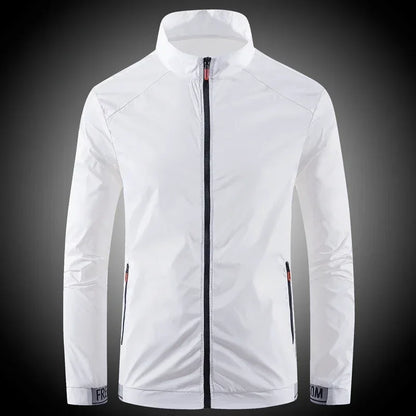 2024 Sunscreen Coats Men's Breathable Sports Waterproof Jacket Summer UV Protection Outdoor Fishing Skin Clothing